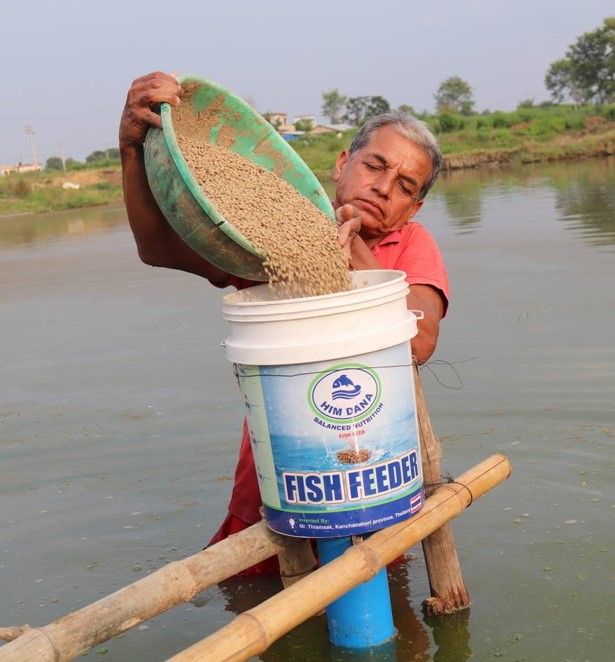 Introducing Demand Fish Feeder To Help Nepalese Farmers Increase